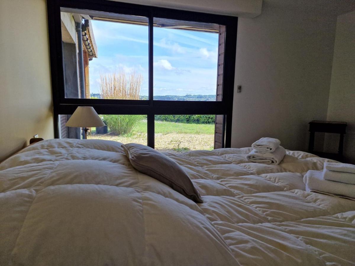 Architect Villa With Fantastic Sea View, Locquirec Eksteriør billede
