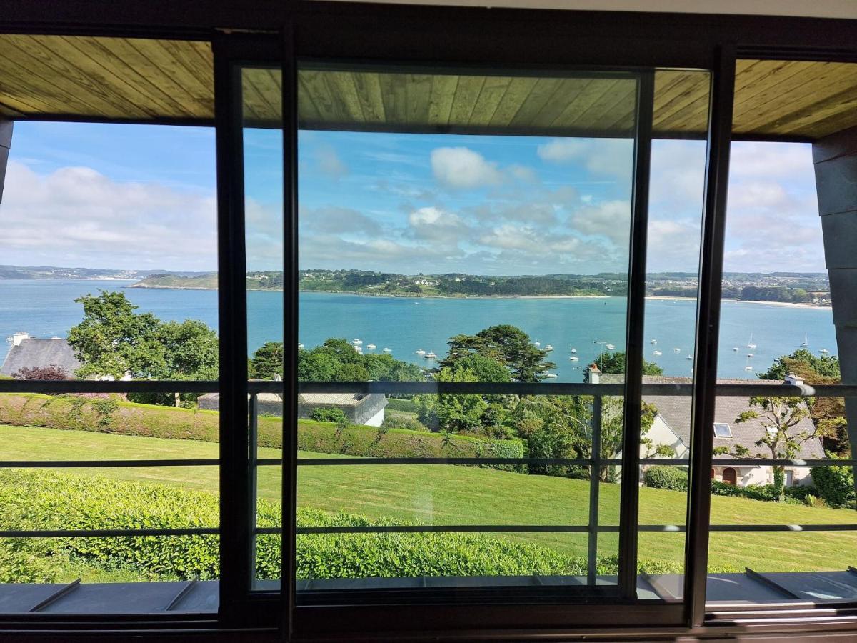 Architect Villa With Fantastic Sea View, Locquirec Eksteriør billede